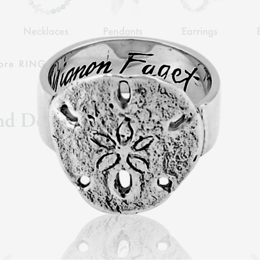Mignon Faget Sand Dollar Ring